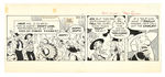 "RICK O'SHAY" ORIGINAL DAILY STRIP ART.