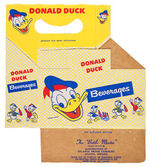 "DONALD DUCK" FOOD AND BEVERAGE PRODUCT LOT.