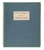"WALT DISNEY'S VERSION OF PINOCCHIO" EXTREMELY LIMITED BOOK.