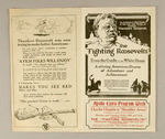 "THE FIGHTING ROOSEVELTS" 1919 MOVIE HERALD.