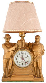 FIGURAL "TIME TO DRINK" BEER CLOCK c. 1933.