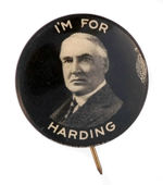 "I'M FOR HARDING" 1920 BY BASTIAN.