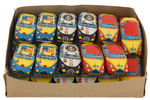 FRICTION TOY CARS NEAR FULL STORE CASE.