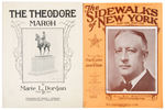 PRESIDENTIAL SHEET MUSIC: 12 PIECES COVERING 100+ YEARS.