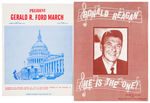 PRESIDENTIAL SHEET MUSIC: 12 PIECES COVERING 100+ YEARS.