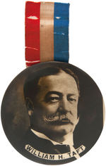 “WILLIAM H. TAFT” LARGE 3.5” REAL PHOTO BUTTON.