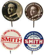 SMITH FOR GOVERNOR BUTTON PAIR PLUS PRESIDENTIAL PAIR.
