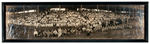 "NINTH ANNUAL TOURNAMENT UNION PRINTERS' NATIONAL BASEBALL LEAGUE" 1916 FRAMED PANORAMIC PHOTO.