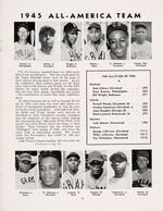 ”NEGRO BASEBALL 1946 YEARBOOK” WITH JACKIE ROBINSON COVER.