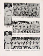 ”NEGRO BASEBALL 1946 YEARBOOK” WITH JACKIE ROBINSON COVER.