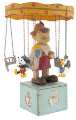 PINOCCHIO FRENCH CAROUSEL WIND-UP.