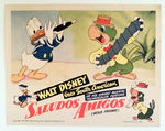 "SALUDOS AMIGOS" LOBBY CARD.