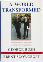 TWO BOOKS SIGNED BY GEORGE BUSH SR. AND GEORGE W. BUSH.