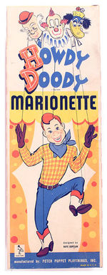 "HOWDY DOODY MARIONETTE" BOXED.