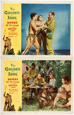 "BOMBA OF THE JUNGLE" LOBBY CARD SETS.