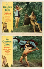 "BOMBA OF THE JUNGLE" LOBBY CARD SETS.