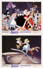 "SLEEPING BEAUTY" & "ALICE IN WONDERLAND" LOBBY CARD SET.