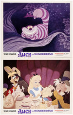 "SLEEPING BEAUTY" & "ALICE IN WONDERLAND" LOBBY CARD SET.