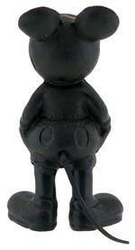 MICKEY MOUSE BLACK SEIBERLING FIGURE WITH TAIL.