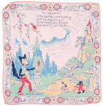 VAN BEUREN STUDIO “AESOP’S FABLES” LOT OF EIGHT HANKIES.