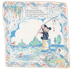 VAN BEUREN STUDIO “AESOP’S FABLES” LOT OF EIGHT HANKIES.