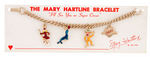 “MARY HARTLINE SUPER CIRCUS” DOLL AND CARDED BRACELET PREMIUM PAIR.