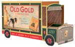 "OLD GOLD CIGARETTES" DIE-CUT STORE DISPLAY.