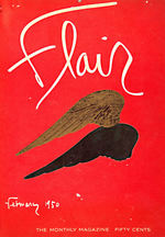 “FLAIR - THE MONTHLY MAGAZINE” TWO BOUND VOLUMES 1950-51 AND ANNUAL 1953.