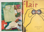 “FLAIR - THE MONTHLY MAGAZINE” TWO BOUND VOLUMES 1950-51 AND ANNUAL 1953.