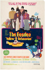 THE BEATLES "YELLOW SUBMARINE" MOVIE POSTER (VARIETY).