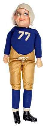 LARGE RED GRANGE DOLL.