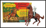 "MARX JOHNNY TREMAIN AND HORSE" BOXED FIGURE SET.