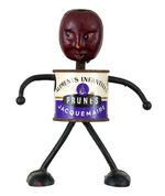 JACQUEMAIRE  BABY FOOD PRUNE BENDABLE STORE DISPLAY FIGURE.