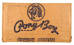 "THE LONE RANGER PONY BOY COWBOY OUTFITS" ESQUIRE NOVELTY SHIPPING CARTON.
