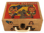 "ROOTIE KAZOOTIE FONO-ROOTIE" CARRY CASE RECORD PLAYER.