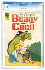 BEANY AND CECIL #5 JUL.-SEP. 1963 9.4 OFF-WHITE TO WHITE PAGES.