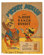 "MICKEY MOUSE AND THE DUDE RANCH BANDIT" FILE COPY BTLB PAIR.