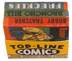 "TOP-LINE COMICS" BOXED BOOK SET.