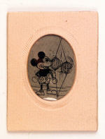 MICKEY MOUSE EARLY FLICKER/FLASHER PICTURE CARD.