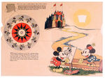 "MAGIC MOVIE PALET/A XMAS GIFT FROM MICKEY MOUSE" PREMIUM.