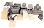 "IDEAL TOY CORP." MILITARY VEHICLES AND EQUIPMENT SAMPLE LOT.