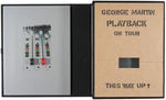 GEORGE MARTIN "PLAYBACK" LIMITED EDITION SIGNED & NUMBERED BOOK.