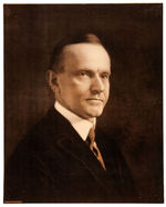 CALVIN COOLIDGE 1924 JUGATE POSTER/PICTURE PAIR.