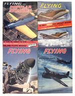 "FLYING AND POPULAR AVIATION" MAGAZINES.