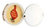 “RED GOOSE SHOES” RARE SECRET COMPARTMENT RING PLUS “POLL PARROT SHOES” RING AND “SHOE MONEY."