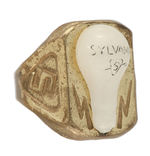 BUCK ROGERS “SYLVANIA” TV LIGHT BULB GLOW RING.