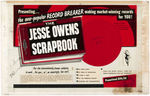 "THE JESSE OWENS SCRAPBOOK" NEGRO RADIO SPOTS EXTENSIVE LOT W/PRODUCTION MATERIALS & ORIGINAL ART.