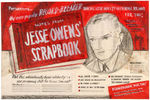 "THE JESSE OWENS SCRAPBOOK" NEGRO RADIO SPOTS EXTENSIVE LOT W/PRODUCTION MATERIALS & ORIGINAL ART.