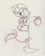 DONALD DUCK "THE WHALERS" ORIGINAL PRODUCTION DRAWING.