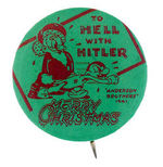 RARE XMAS 1941 HITLER CARTOON.